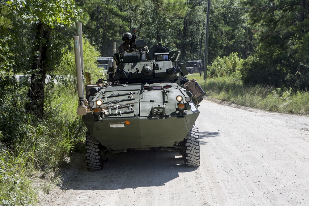 DVIDS - Images - 3rd Platoon LAR conducts motorized raids [Image 1 of 3]