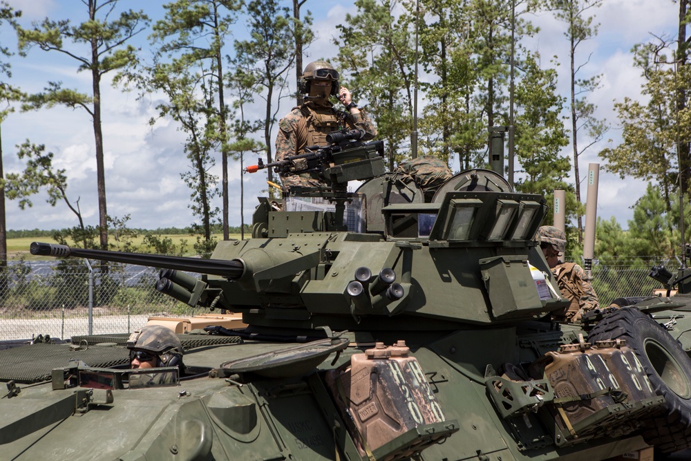3rd Platoon LAR conducts motorized raids