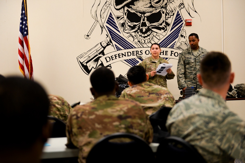 Georgia Air Guard defenders perform field training, hone skills