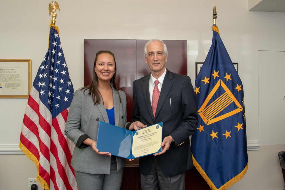 DoD Presents Scientist and STEM Advocate of the Quarter Awards