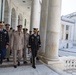 Egyptian Minister of Defense Gen. Mohamed Zaki Participates in an Armed Forces Full Honors Wreath-Laying Ceremony at the Tomb of the Unknown Soldier