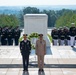 Egyptian Minister of Defense Gen. Mohamed Zaki Participates in an Armed Forces Full Honors Wreath-Laying Ceremony at the Tomb of the Unknown Soldier