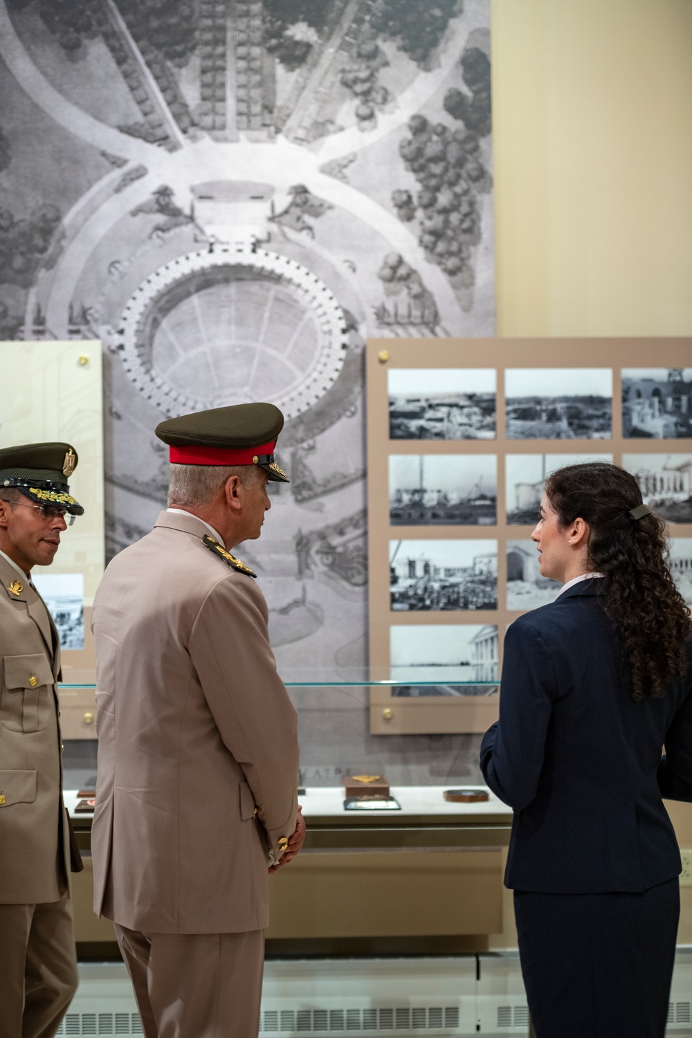 Egyptian Minister of Defense Gen. Mohamed Zaki Participates in an Armed Forces Full Honors Wreath-Laying Ceremony at the Tomb of the Unknown Soldier