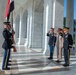 Egyptian Minister of Defense Gen. Mohamed Zaki Participates in an Armed Forces Full Honors Wreath-Laying Ceremony at the Tomb of the Unknown Soldier