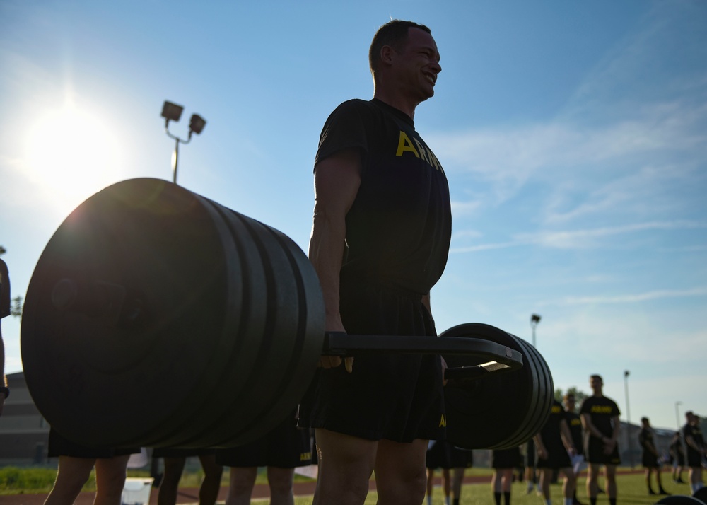 Fort Eustis Soldiers take ACFT