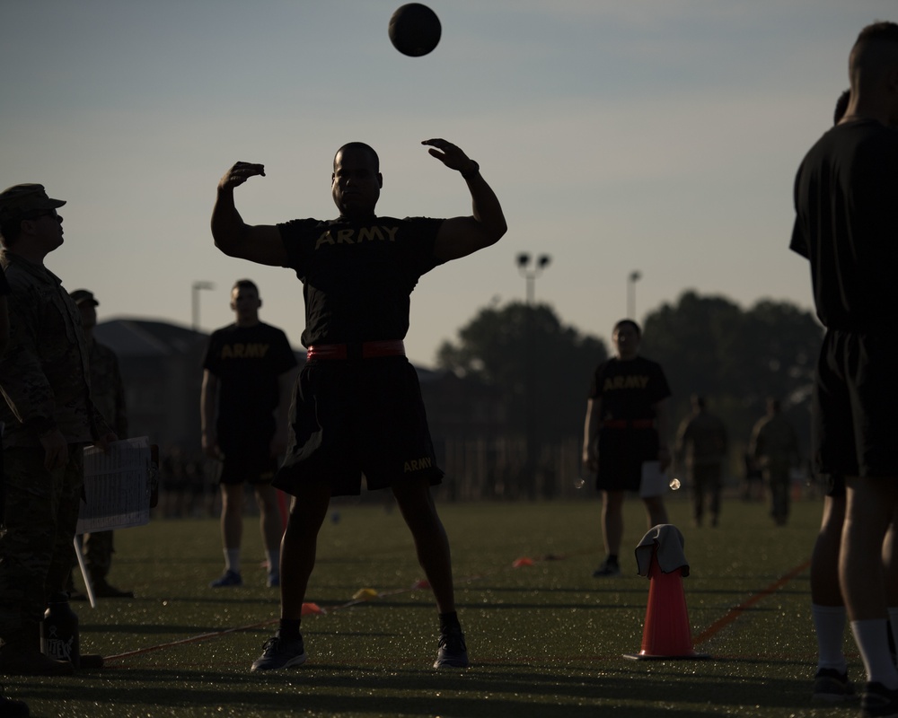 Fort Eustis Soldiers take ACFT