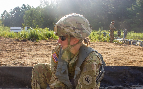 960th Quartermaster Company Soldier Breakdown Pump Station