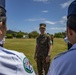 Lt. Col. Batson speaks to JROTC cadets