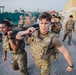 U.S. Army paratroopers compete in physical fitness event