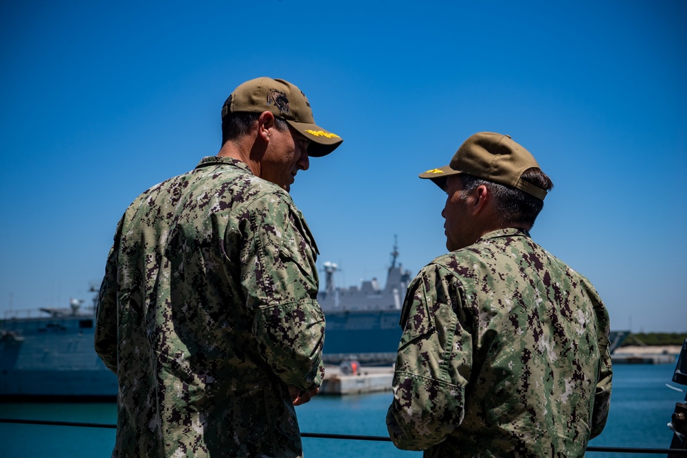 USS Porter (DDG 78) receives Battle E