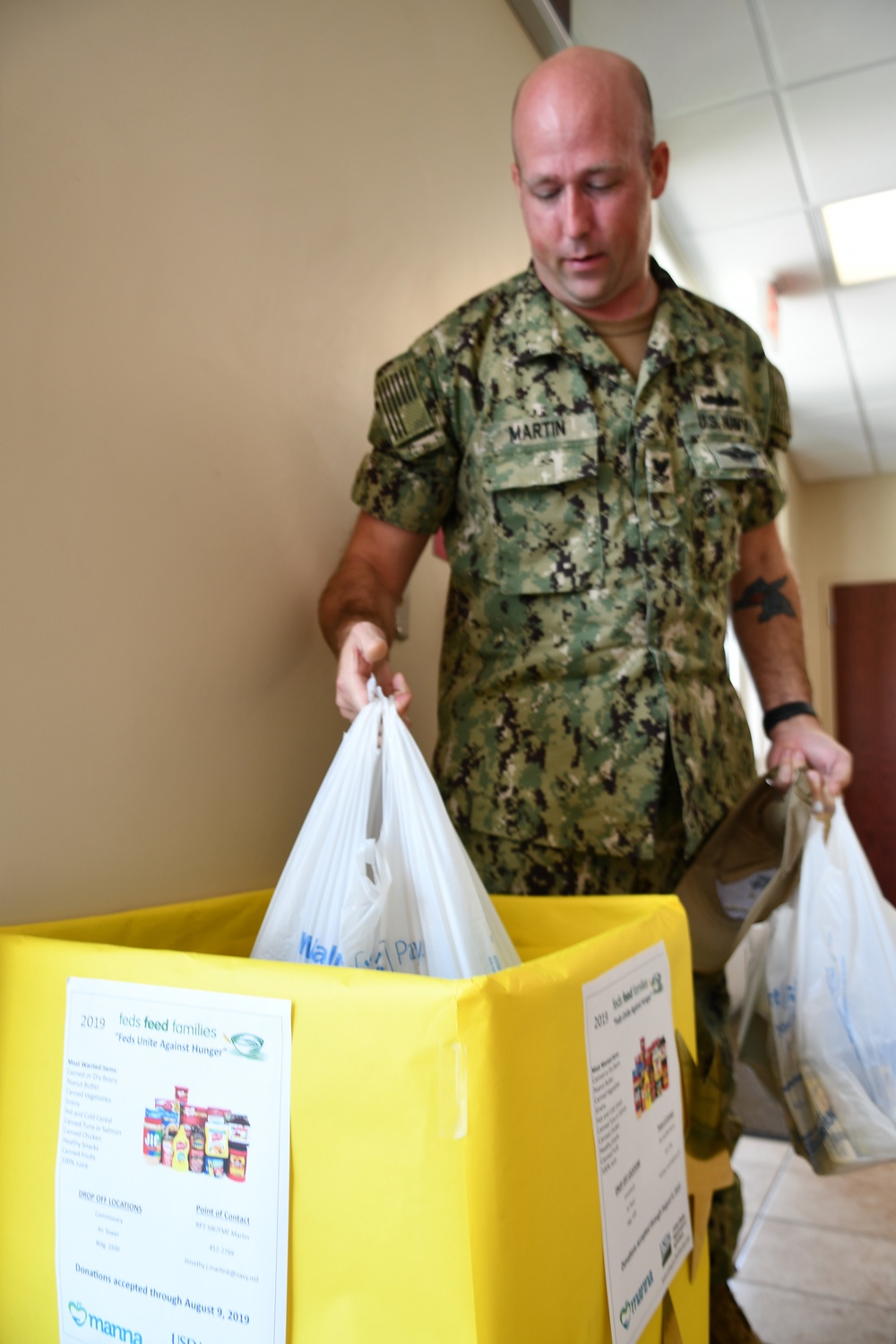 NAS Pensacola Participating in Annual Feds Feed Families Campaign