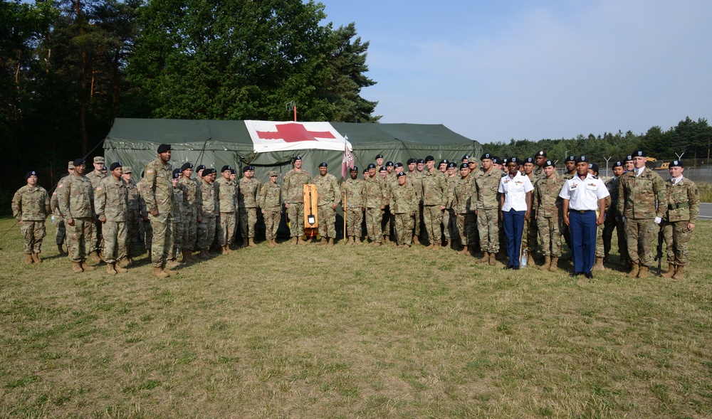 212th Combat Support Hospital Change of Command Ceremony