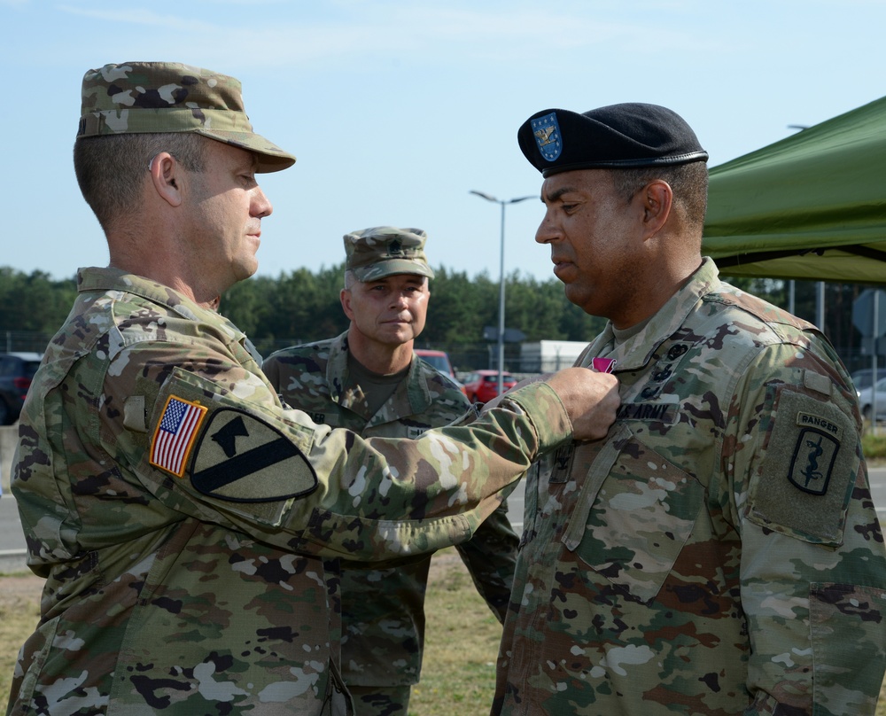 212th Combat Support Hospital Change of Command Ceremony