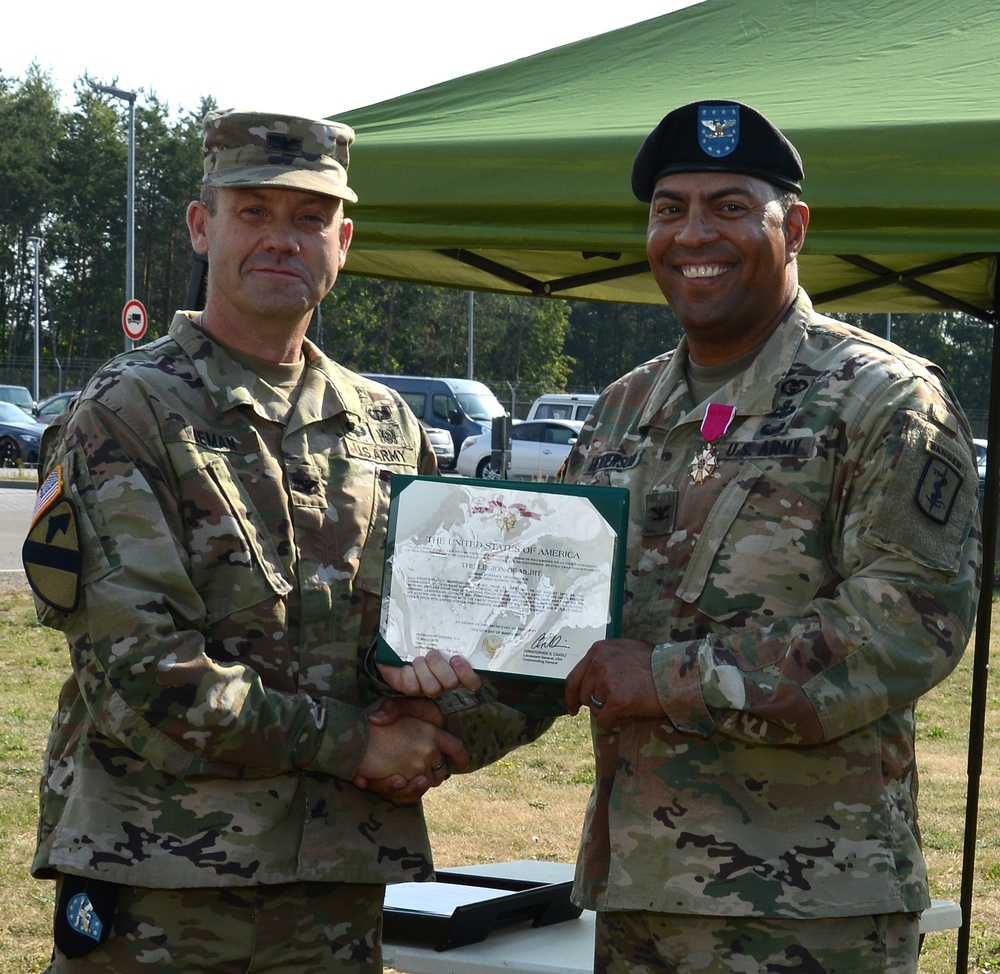 212th Combat Support Hospital Change of Command Ceremony