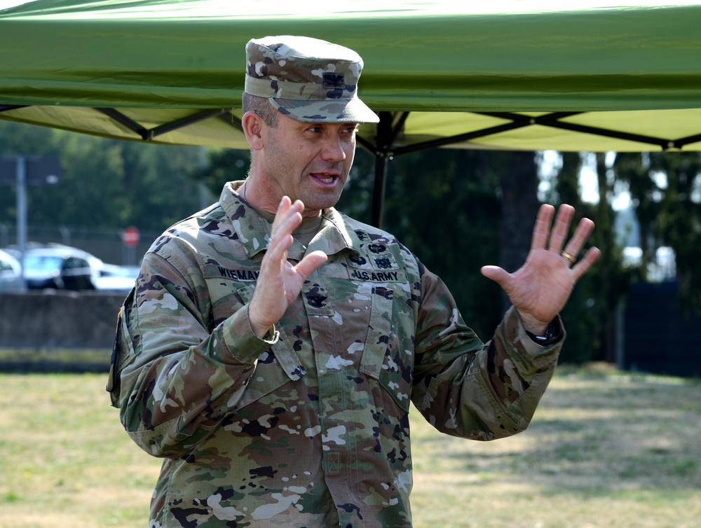 212th Combat Support Hospital Change of Command Ceremony