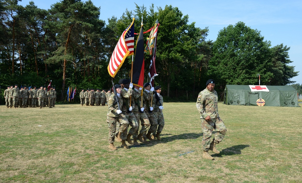 212th Combat Support Hospital Change of Command Ceremony