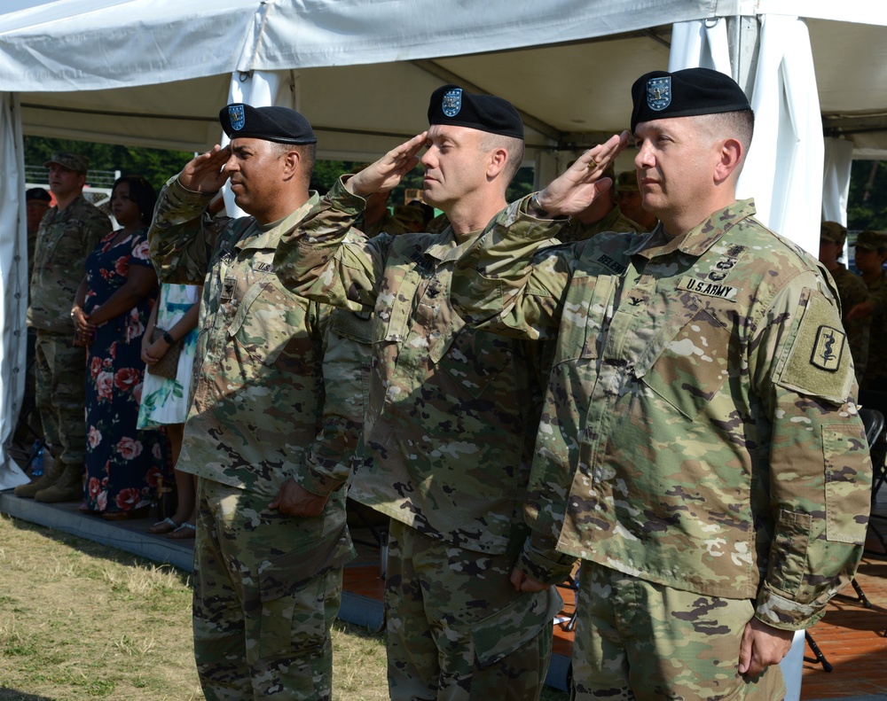 212th Combat Support Hospital Change of Command Ceremony