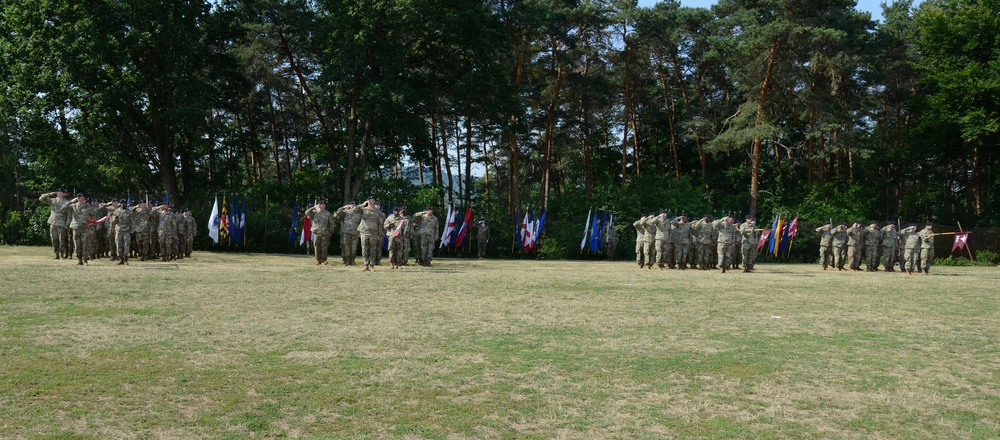 212th Combat Support Hospital Change of Command Ceremony