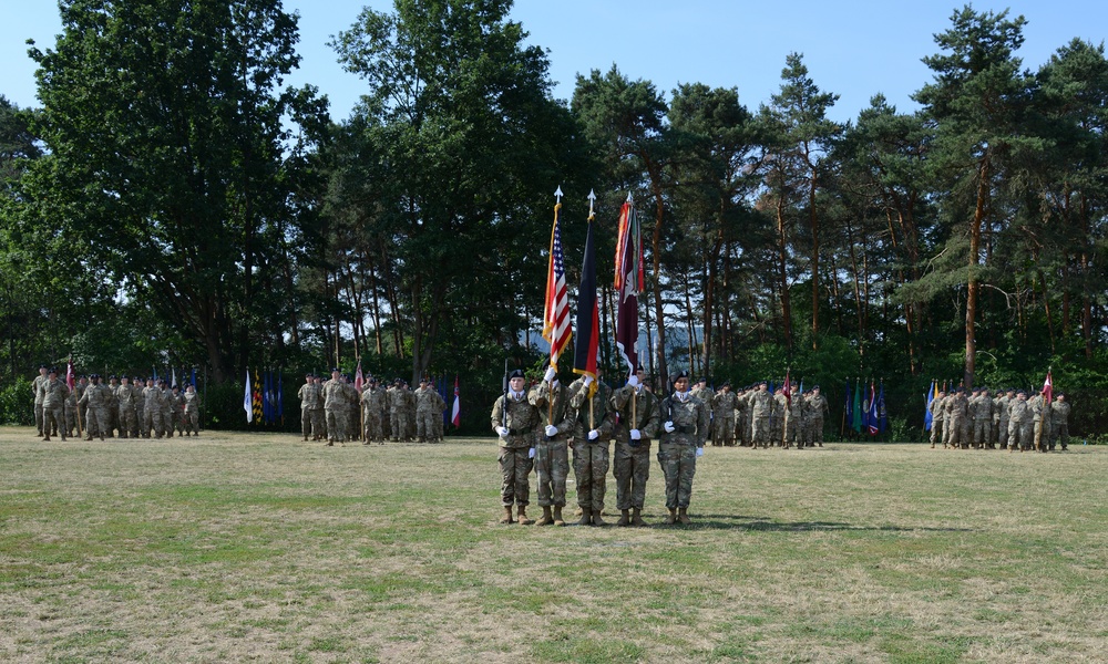 212th Combat Support Hospital Change of Command Ceremony