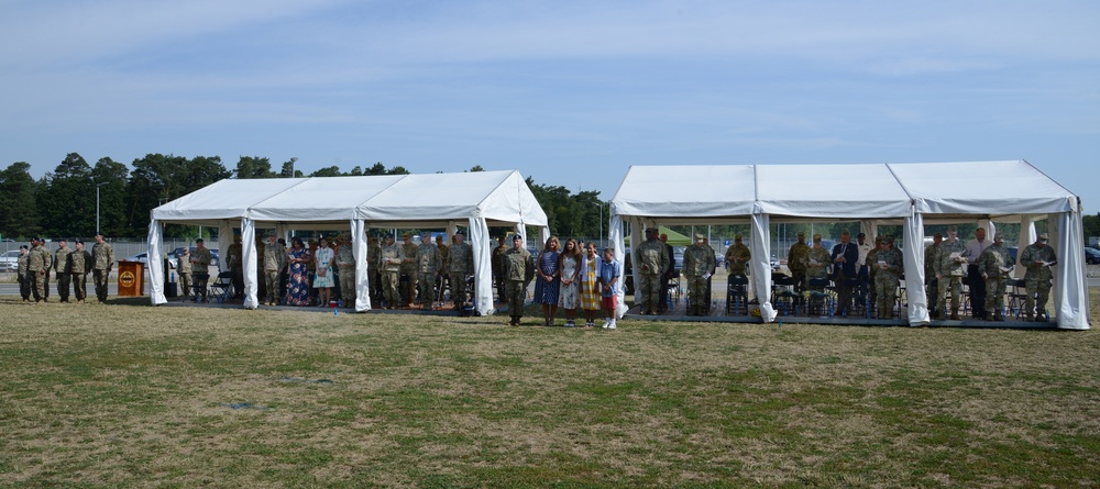 212th Combat Support Hospital Change of Command Ceremony