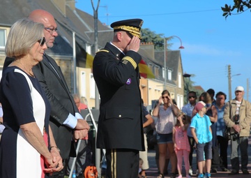 7th MSC honors the people of Periers, France