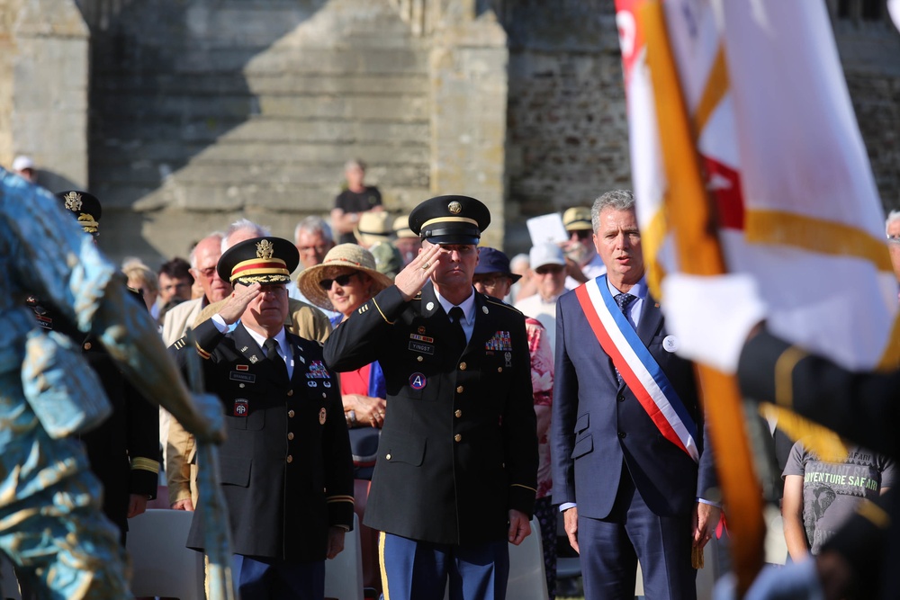 7th MSC honors the people of Periers, France