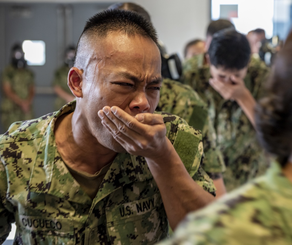 Recruits train in the Confidence Chamber