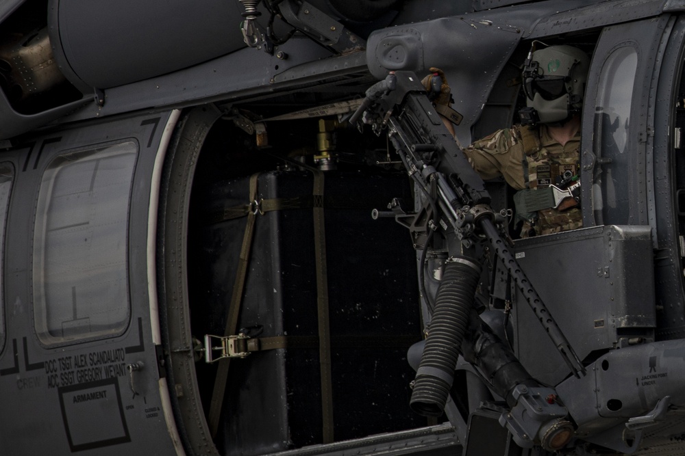 101st Rescue Squadron Pave Hawk combat search and rescue training during Northern Strike 19