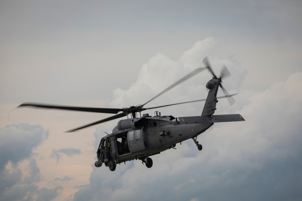 101st Rescue Squadron Pave Hawk combat search and rescue training during Northern Strike 19