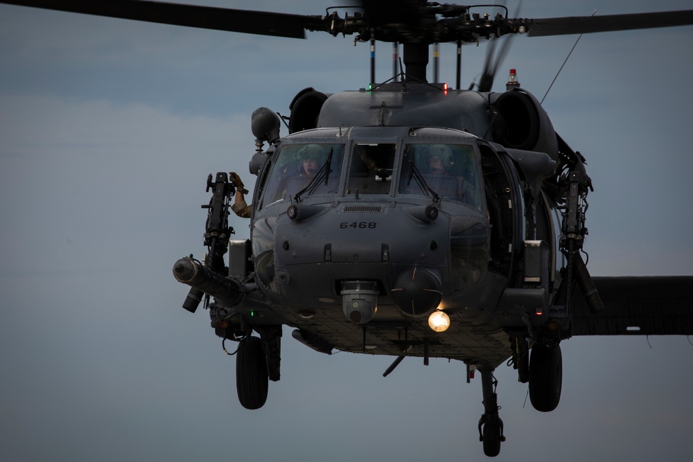 101st Rescue Squadron Pave Hawk combat search and rescue training during Northern Strike 19