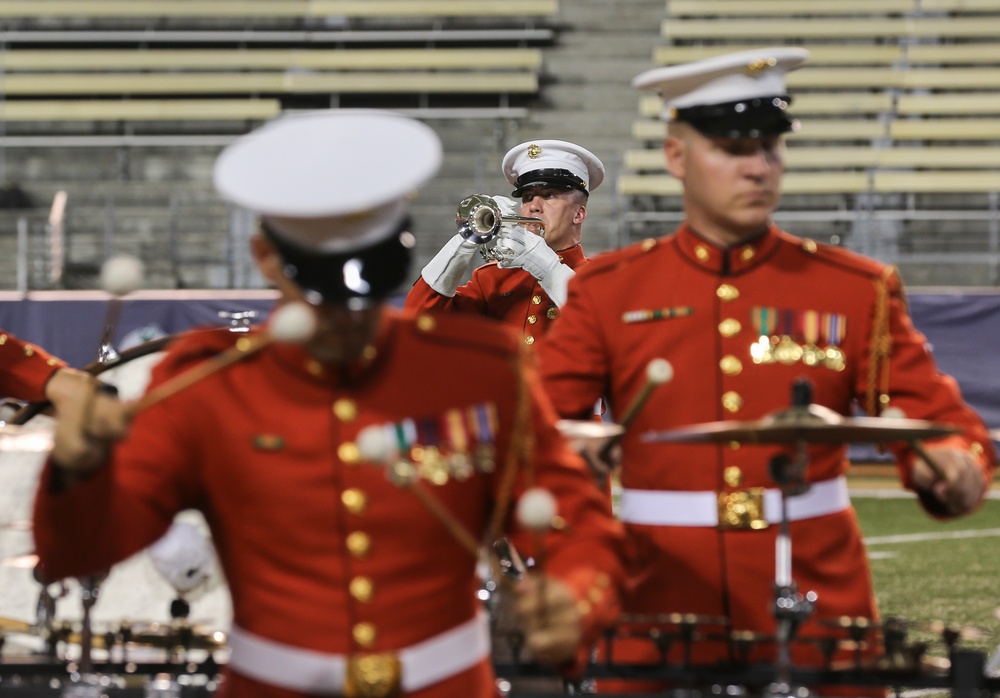 &quot;The Commandant's Own&quot; U.S. Marine Drum and Bugle Coprs performs at NightBEAT