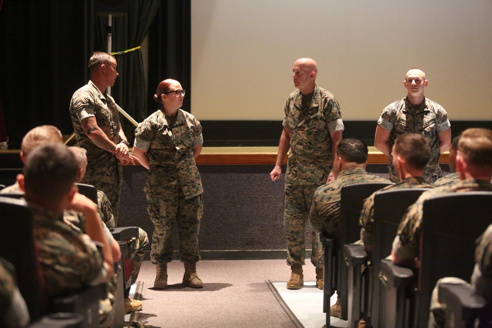 Commandant and Sergeant Major of Marine Corps hold town hall meeting on New River