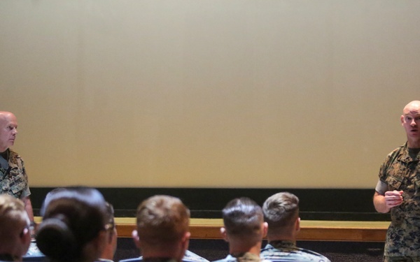 Commandant and Sergeant Major of Marine Corps hold town hall meeting on New River