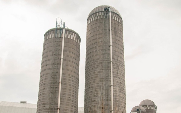 Veterinarian training at dairy farm