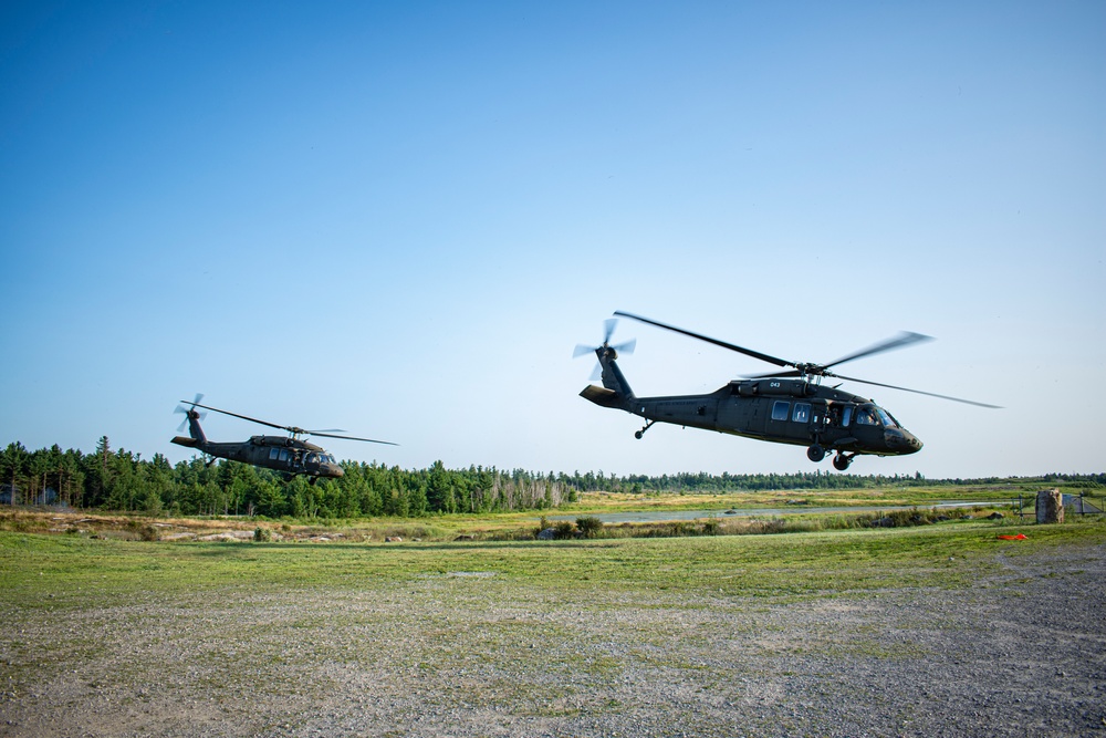 Aerial Gunnery Training with the 142nd Aviation