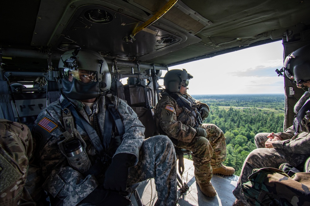 Aerial Gunnery Training with the 142nd Aviation