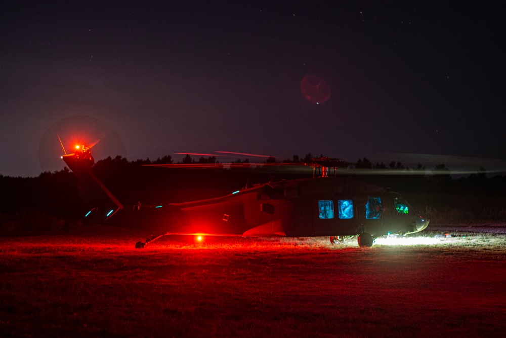 Aerial Gunnery Training with the 142nd Aviation