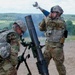 Infantryman loads mortar tube at XCTC