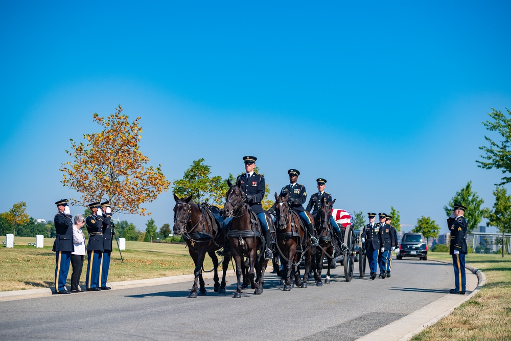 Military Funeral Honors with Funeral Escort Are Conducted For U.S. Army Private 1st Class John Taylor, Korean War Repatriation