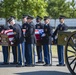 Military Funeral Honors with Funeral Escort Are Conducted For U.S. Army Private 1st Class John Taylor, Korean War Repatriation