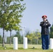 Military Funeral Honors with Funeral Escort Are Conducted For U.S. Army Private 1st Class John Taylor, Korean War Repatriation