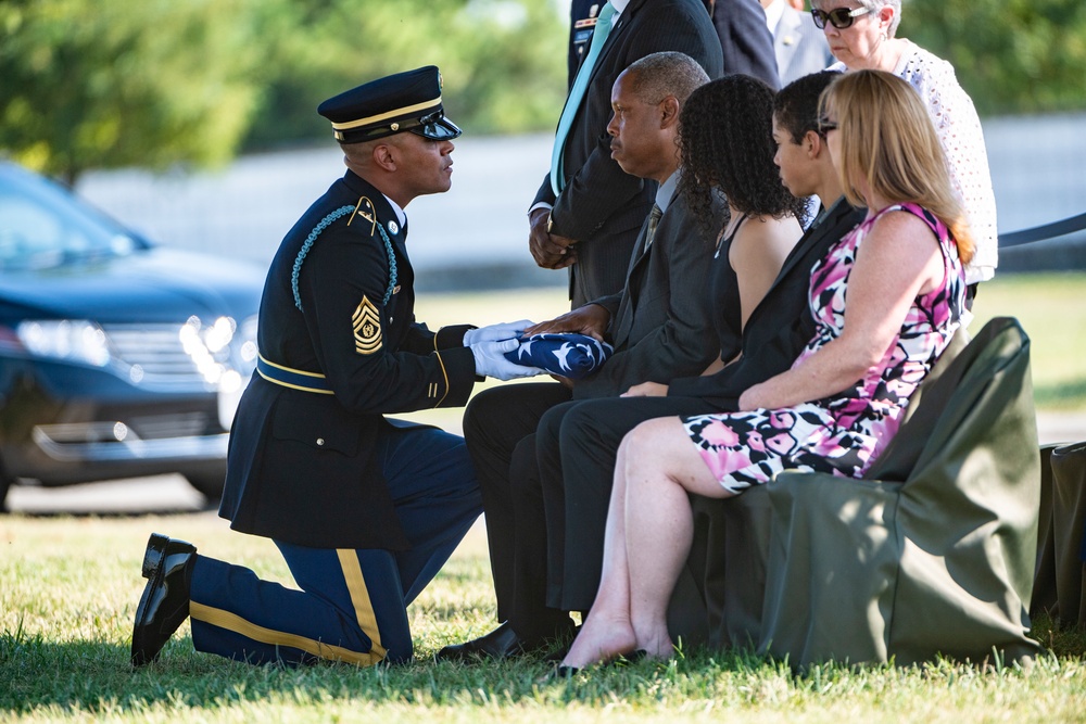 Military Funeral Honors with Funeral Escort Are Conducted For U.S. Army Private 1st Class John Taylor, Korean War Repatriation