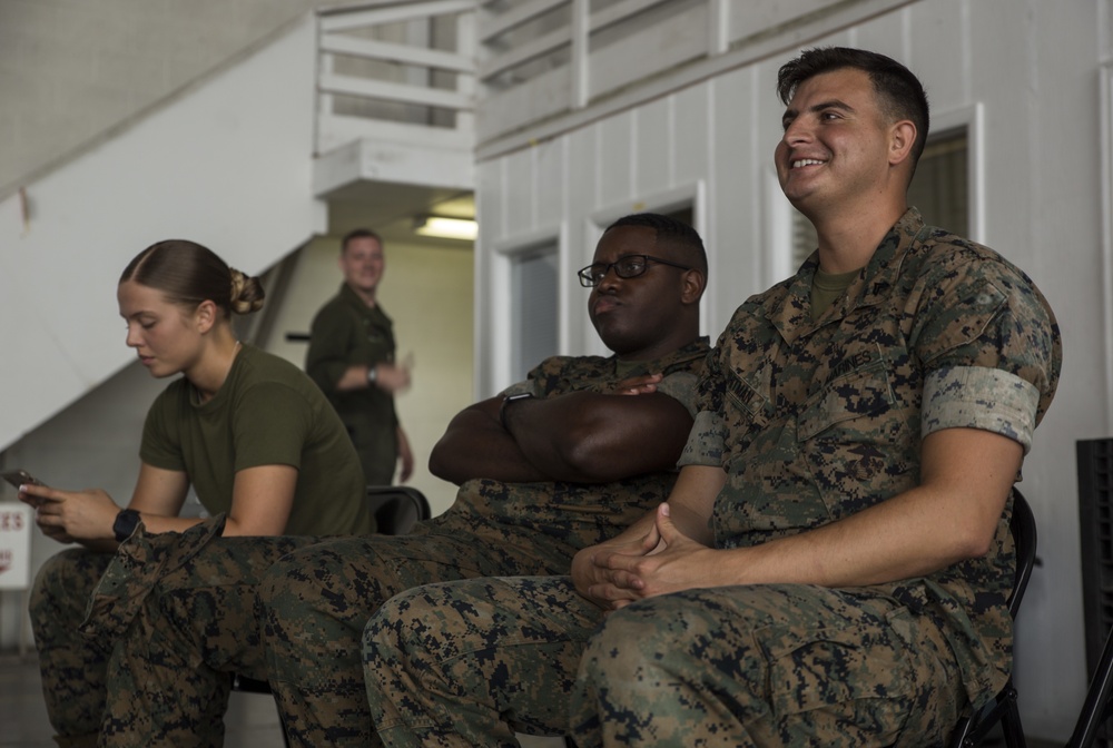 U.S. Marines prep for the start of Raven Ex 19-06
