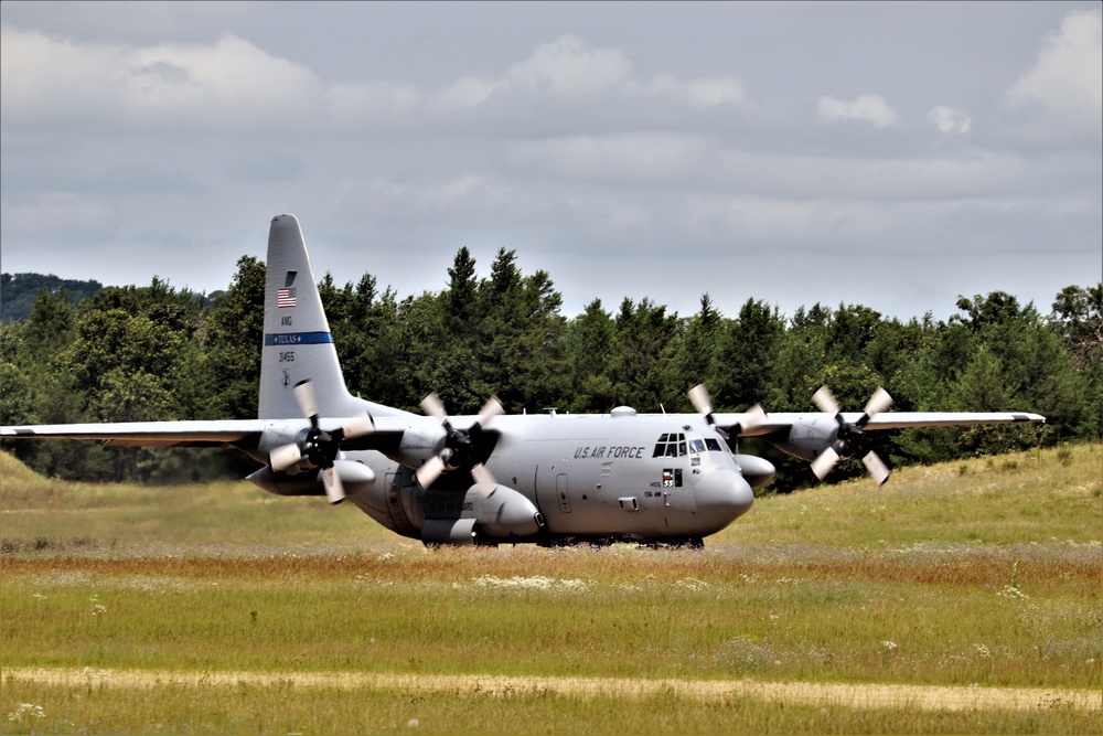 C-130 Hercules operations for exercise Patriot North 2019