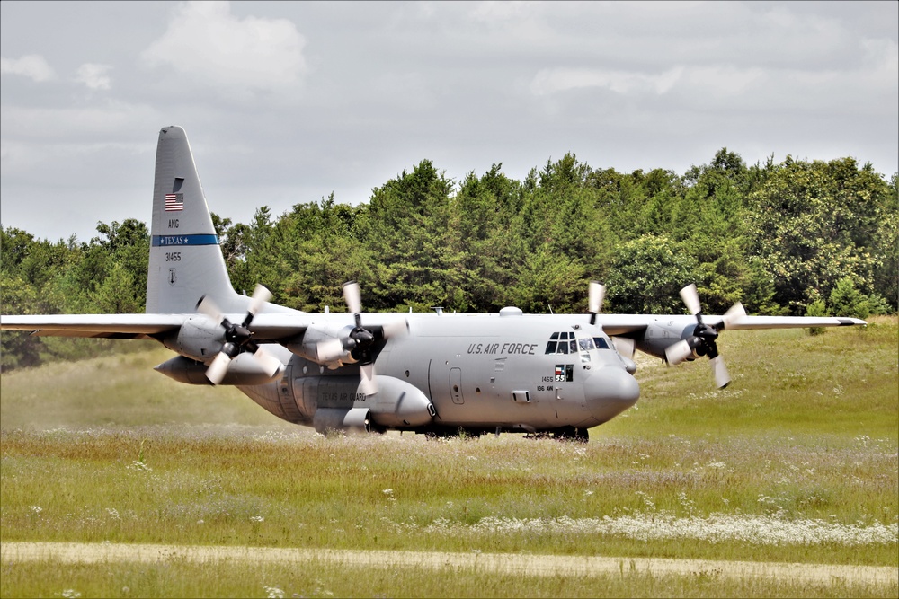 C-130 Hercules operations for exercise Patriot North 2019