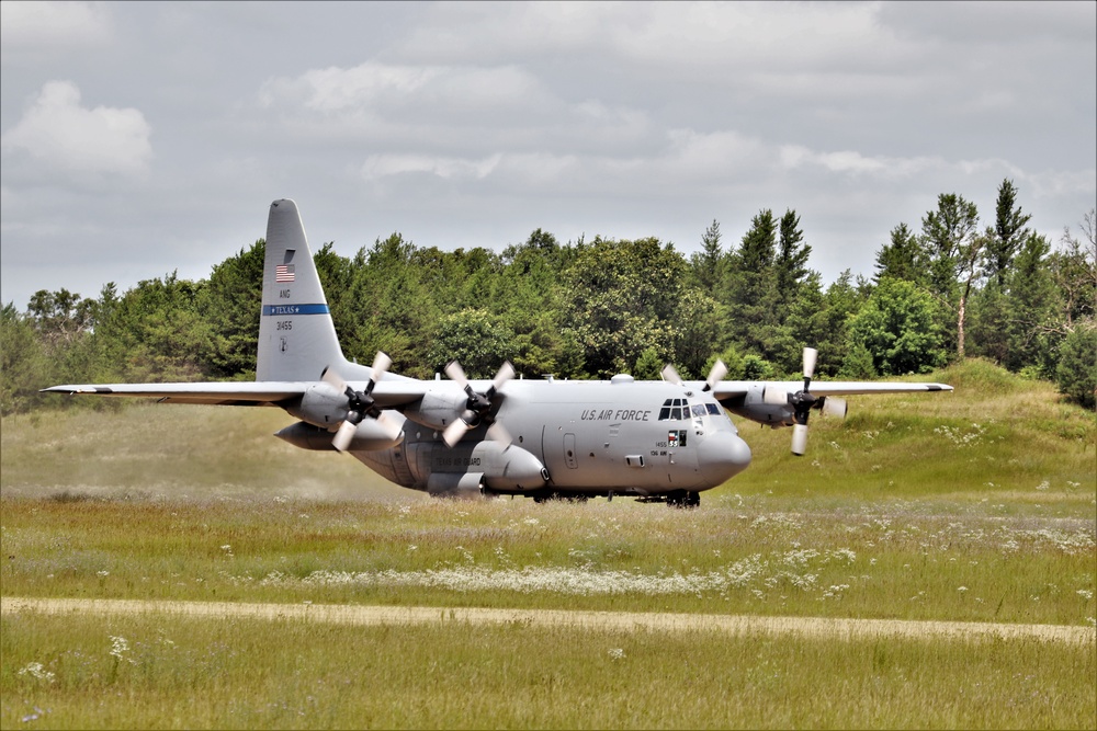 C-130 Hercules operations for exercise Patriot North 2019