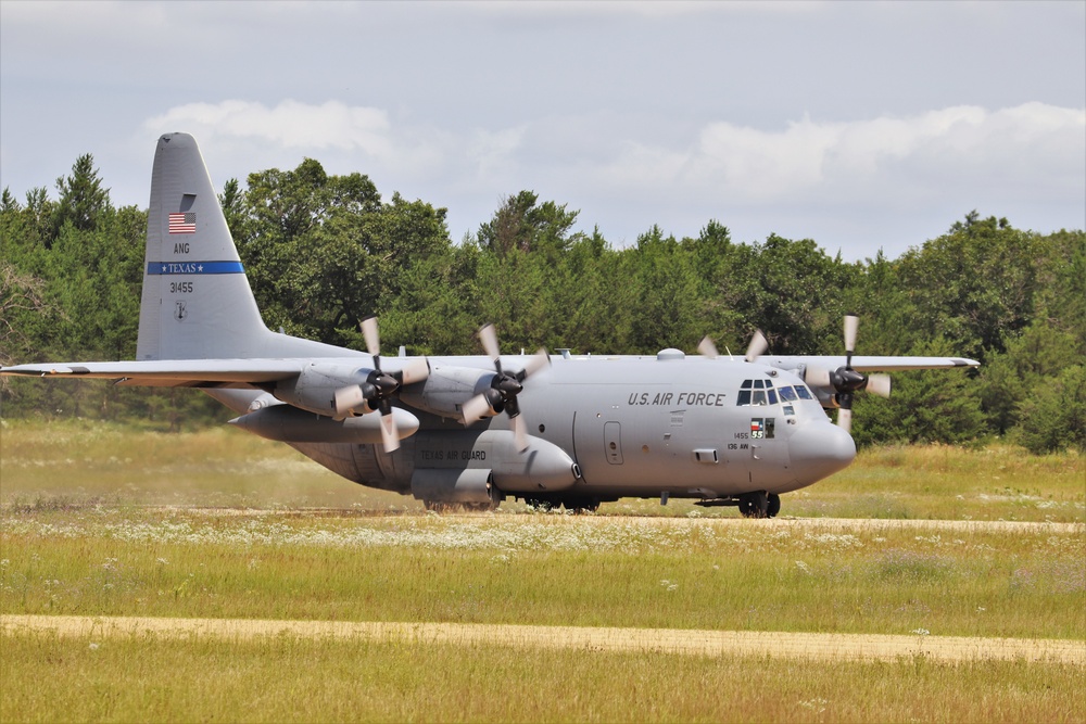 C-130 Hercules operations for exercise Patriot North 2019