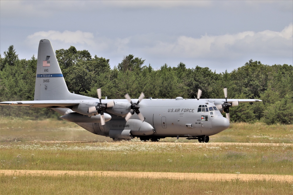 C-130 Hercules operations for exercise Patriot North 2019
