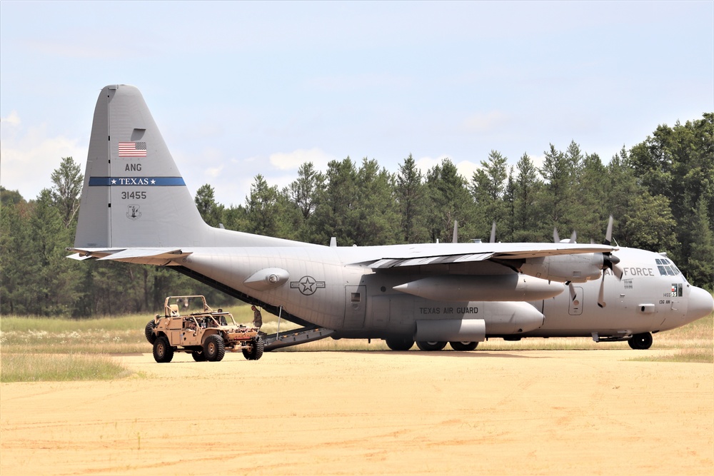 C-130 Hercules operations for exercise Patriot North 2019