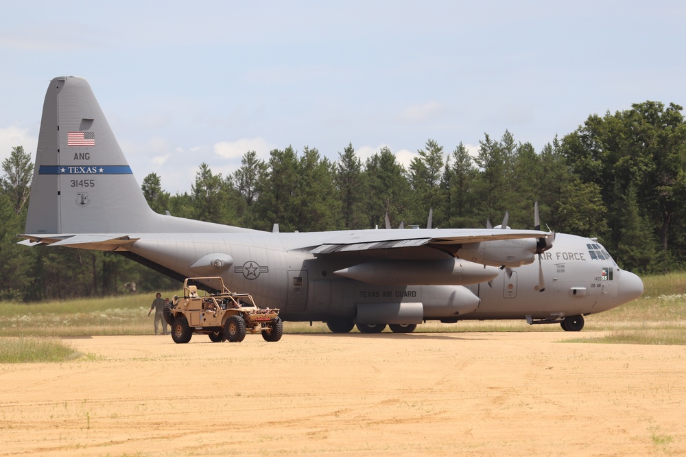 C-130 Hercules operations for exercise Patriot North 2019